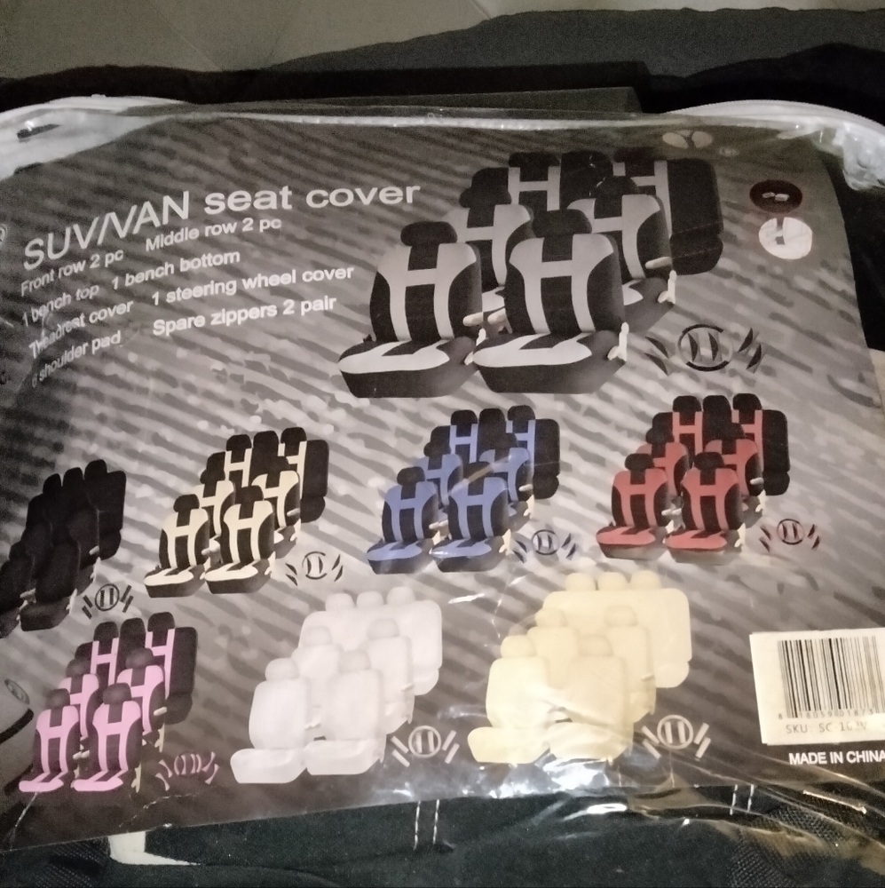 Vehicle seat covers